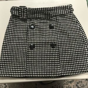 Forever 21 Houndstooth Skirt